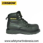 safety shoes krisbow vulcan black