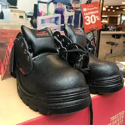 Distributor Sepatu Safety Cheetah 3002H low-cut stylish dengan tali