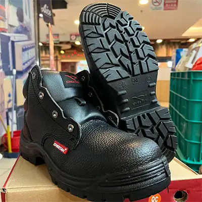 Sepatu Safety Cheetah 3180H Tampil Gagah & Nyaman Sepanjang Hari