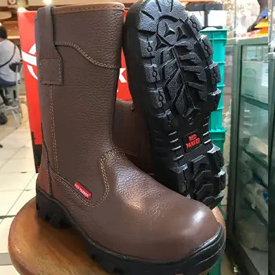 Sepatu Safety RedParker T186 warna brown di jakarta